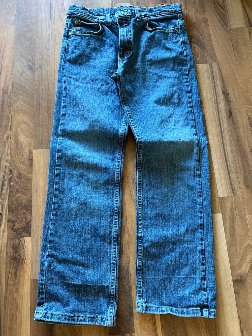 Wrangler Blue Relaxed Fit Men's Jeans